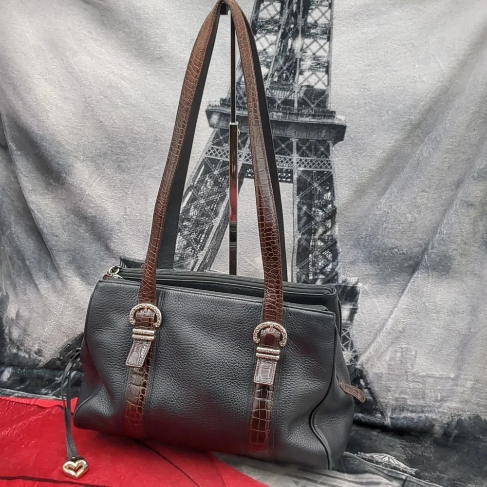 Brighton vintage leather bag - Picture 1 of 12